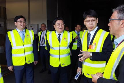 舒慶率代表團赴波蘭、盧森堡開展經(jīng)貿洽談活動